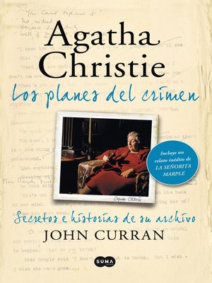 cover image of Agatha Christie. Los planes del crimen